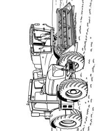 Tractor and combine harvester