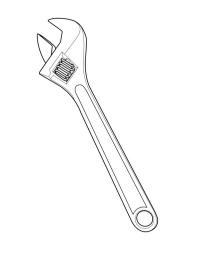 Adjustable wrench