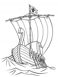 viking ship drakkar