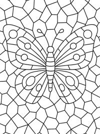 Butterfly mosaic