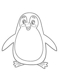 Cheerful penguin
