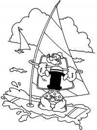 Windsurfer Popeye