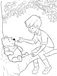 Winnie the Pooh and Christopher Robin