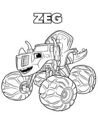 Zeg (Blaze and the monster wheels