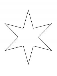 Six-pointed star