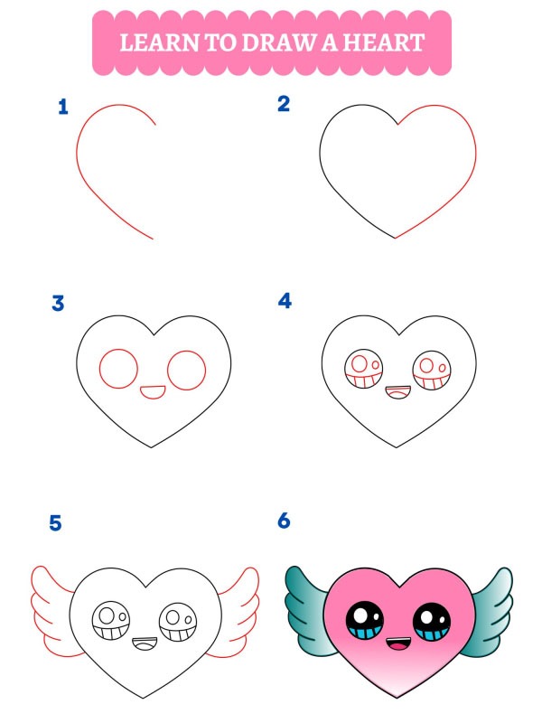 How to Draw A Heart