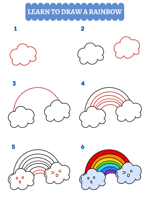 How to Draw A Rainbow