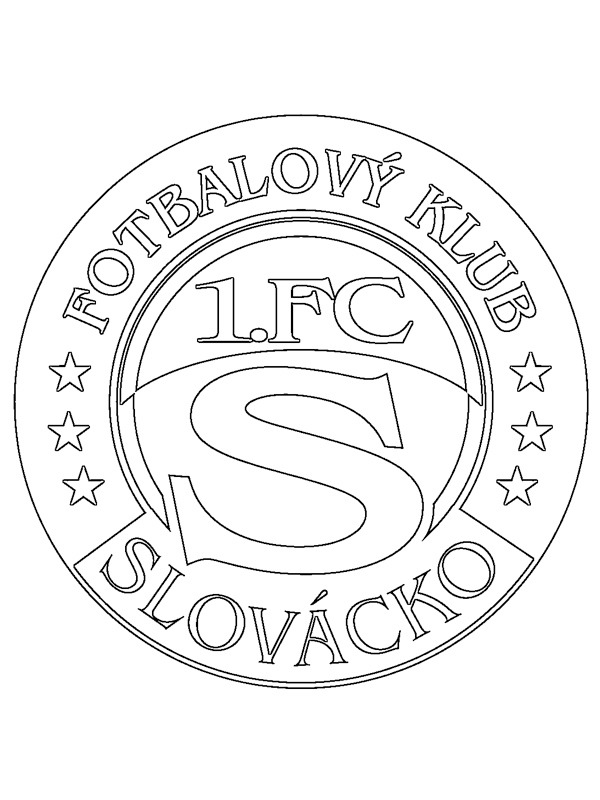 1. FC Slovácko Coloring page