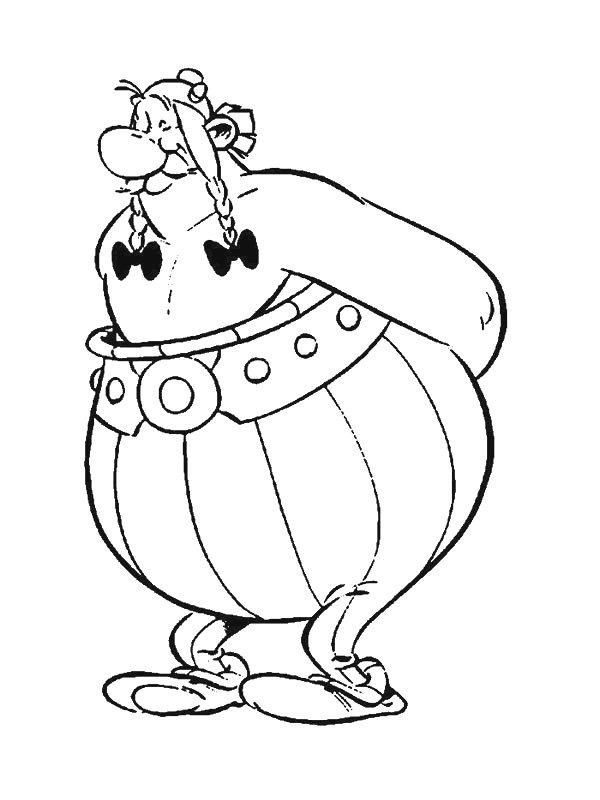 obelix Coloring page