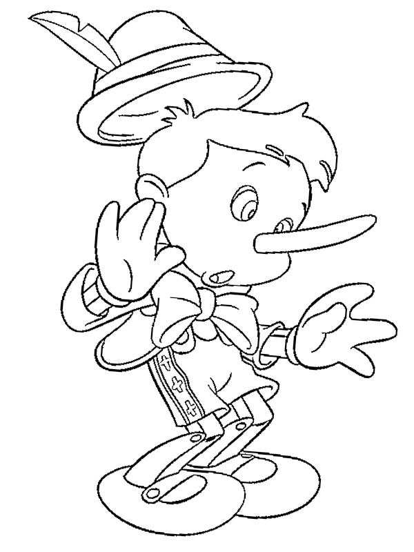 pinocchio Coloring page