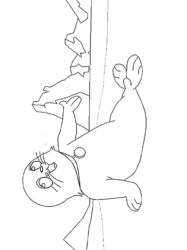 Seabert Coloring page