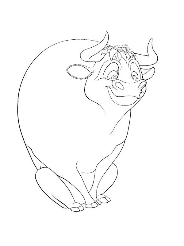 Ferdinand the Bull Coloring page