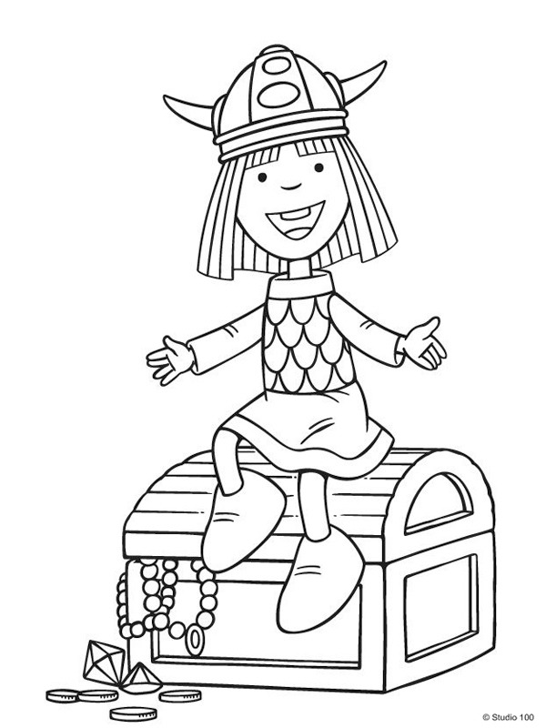 Vicky Coloring page