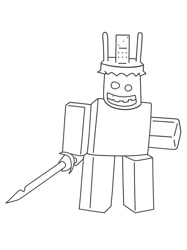 1x1x1x1 (Steal a Brainrot) Coloring page 1x1x1x1 (Steal a Brainrot) Coloring page