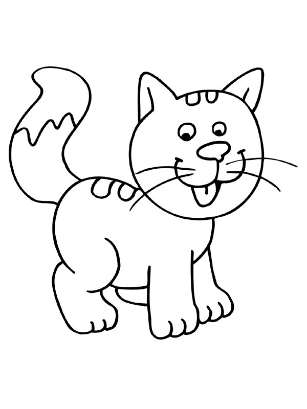 Cat Coloring page