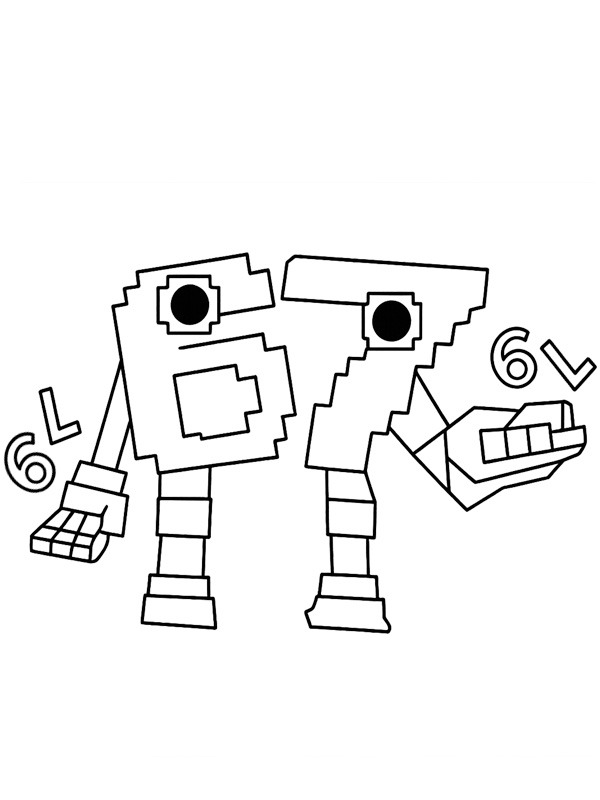 67 Steal a Brainrot (Roblox) Coloring page 67 Steal a Brainrot (Roblox) Coloring page