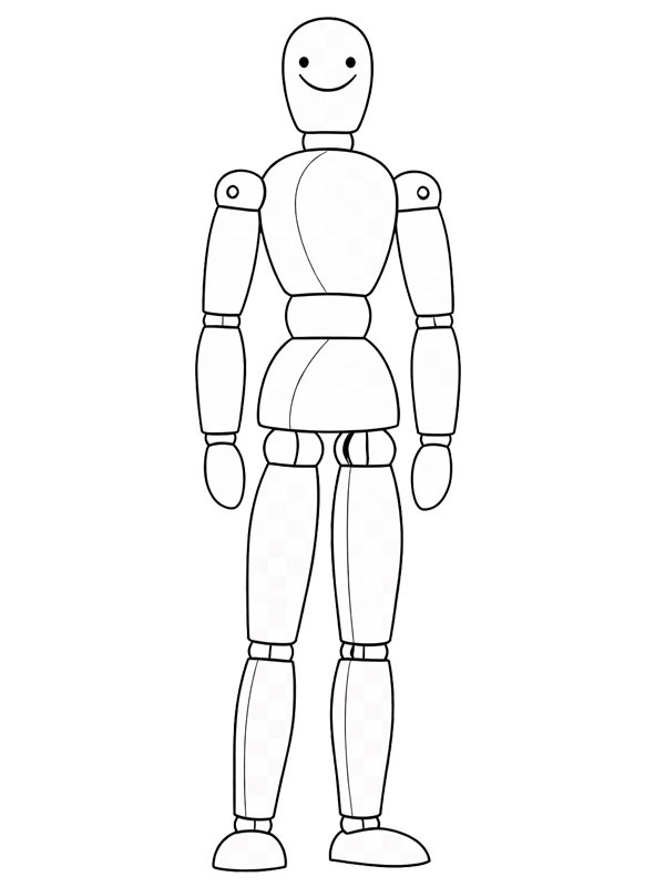 Abel (The Amazing Digital Circus) Coloring page Abel (The Amazing Digital Circus) Coloring page