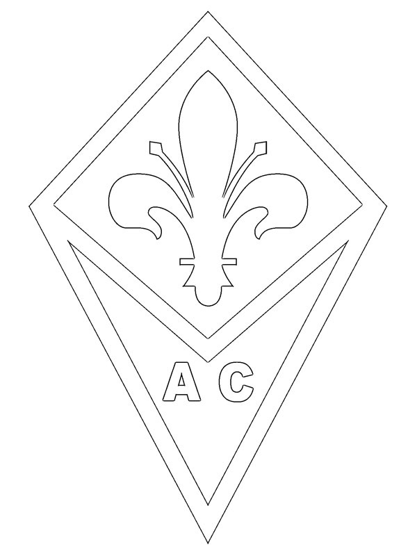 ACF Fiorentina Coloring page