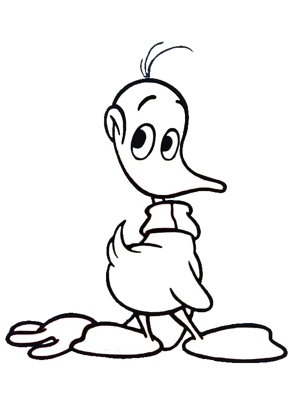 Alfred Jodocus Kwak Coloring page