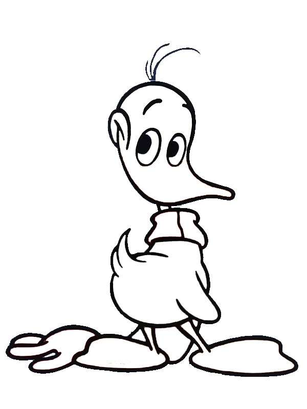 Alfred Jodocus Kwak Coloring page Alfred Jodocus Kwak Coloring page
