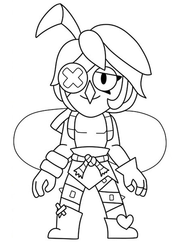 Angelo Brawl Stars Coloring page Angelo Brawl Stars Coloring page