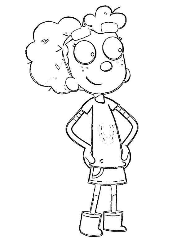 Annie Bramley It's Pony Coloring page Annie Bramley It's Pony Coloring page