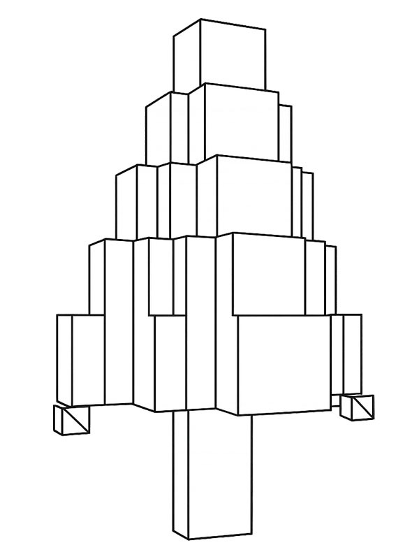 Apple Tree (Grow a Garden) Coloring page Apple Tree (Grow a Garden) Coloring page