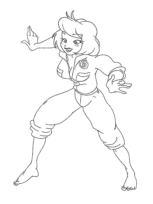 April O'Neil (Ninja Turtles) Coloring page April O'Neil (Ninja Turtles) Coloring page