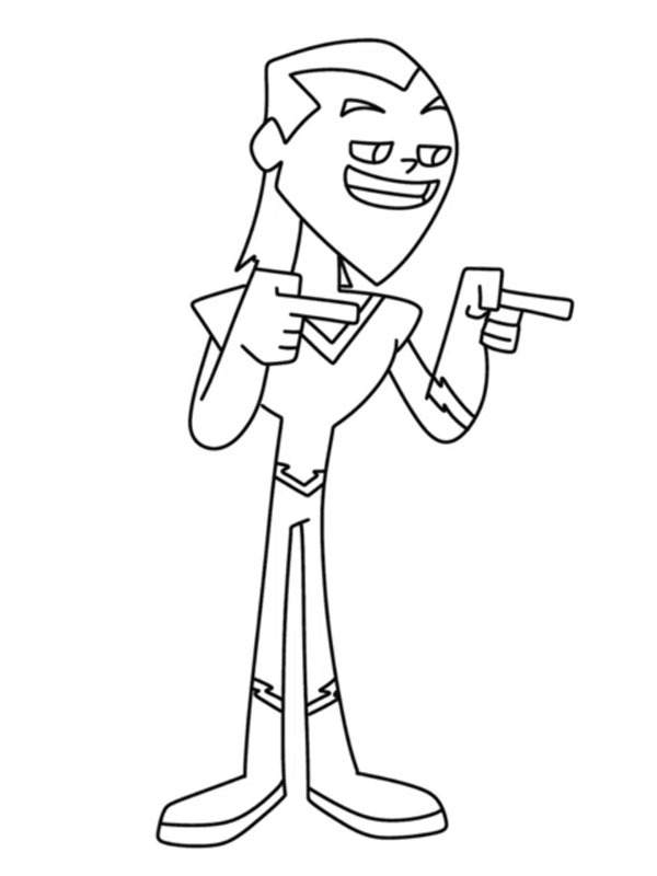 Aqualad Teen Titans Go! Coloring page Aqualad Teen Titans Go! Coloring page