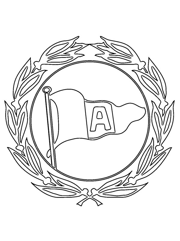 Arminia Bielefeld Coloring page Arminia Bielefeld Coloring page
