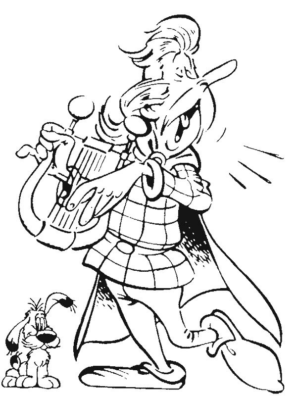 assurancetourix Coloring page assurancetourix Coloring page