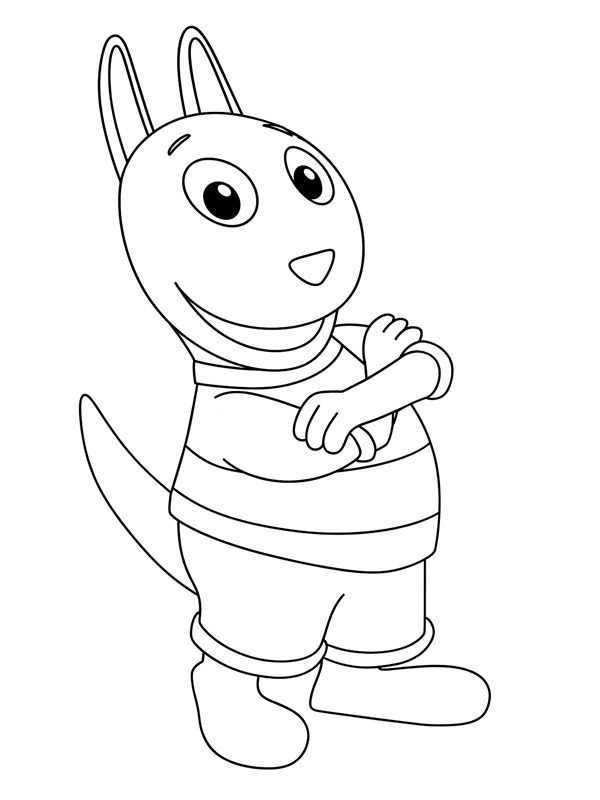 Austin (The Backyardigans) Coloring page Austin (The Backyardigans) Coloring page