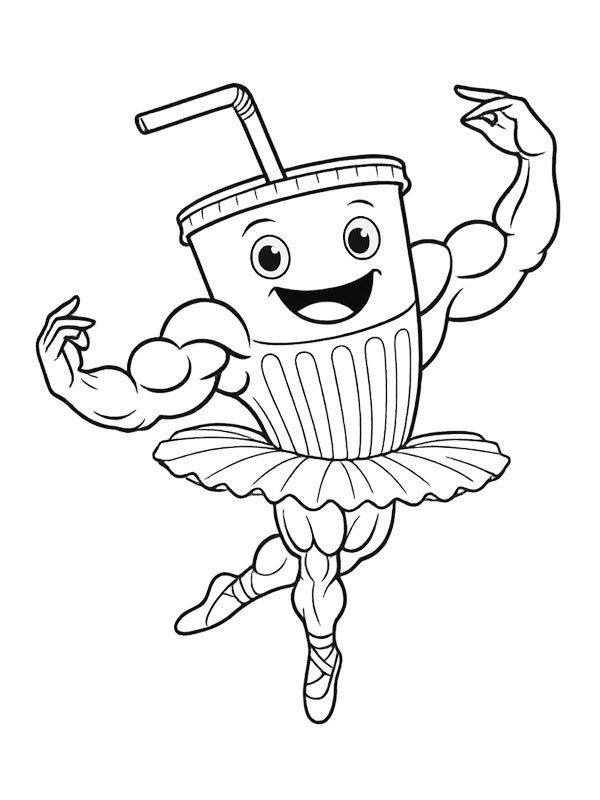 Ballerino Lololo Coloring page Ballerino Lololo Coloring page