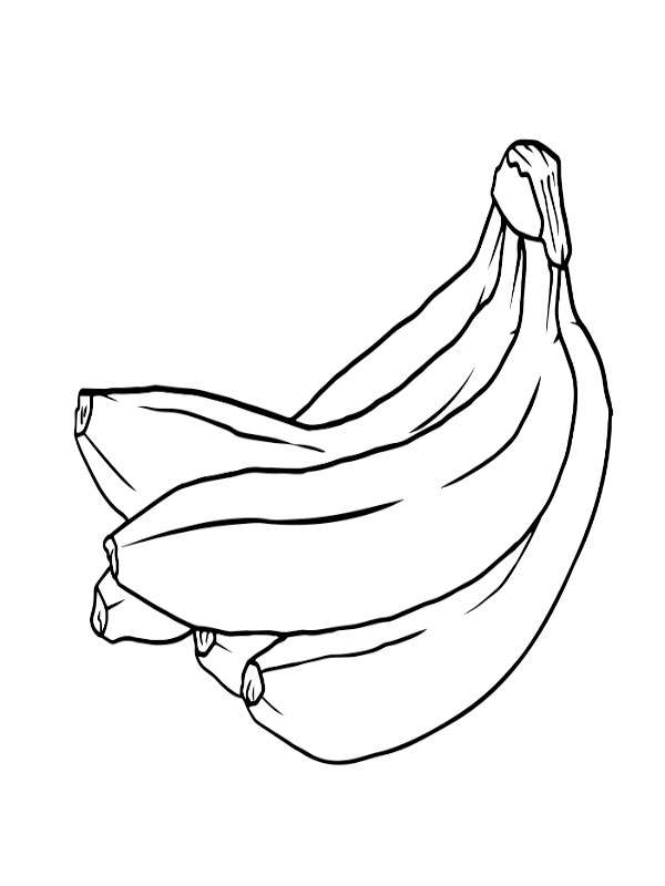Banana's Coloring page