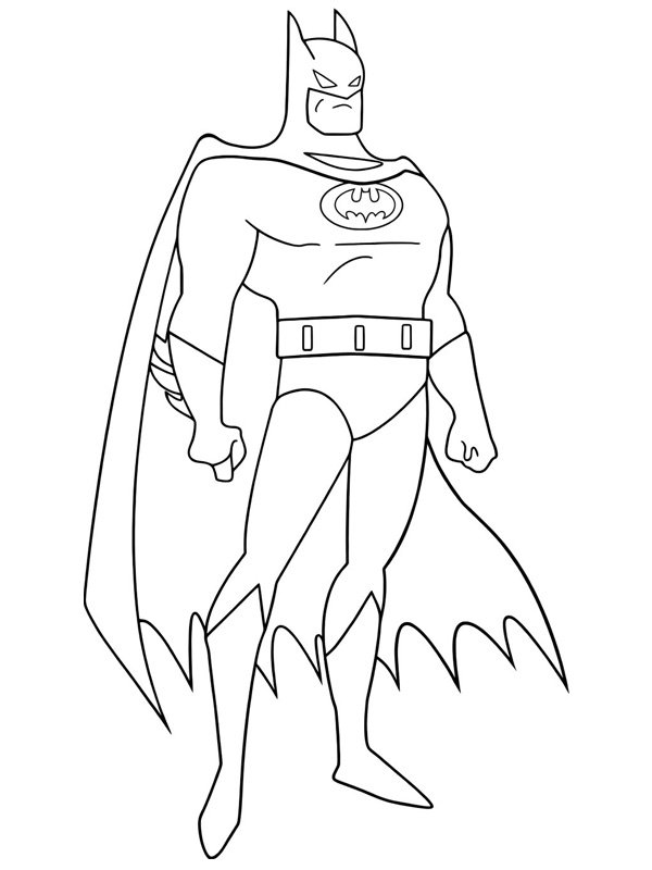 Batman Coloring page