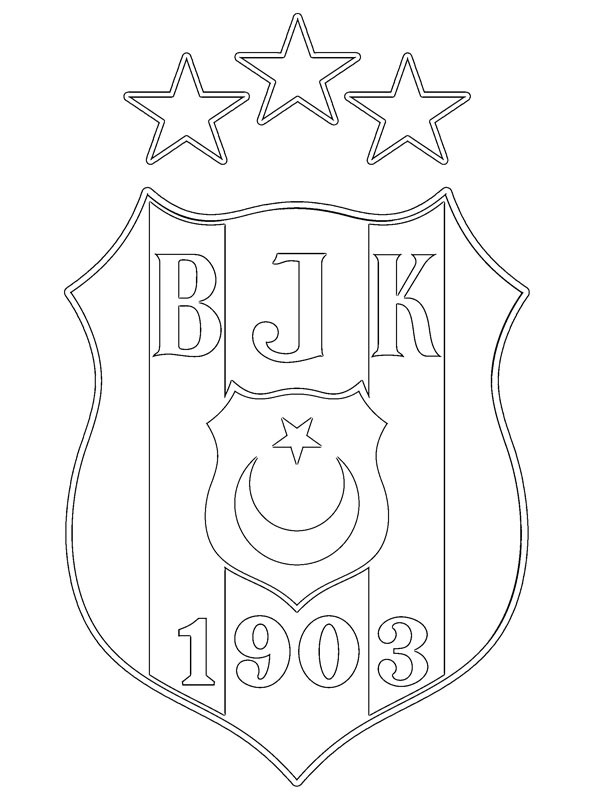 Beşiktaş Coloring page