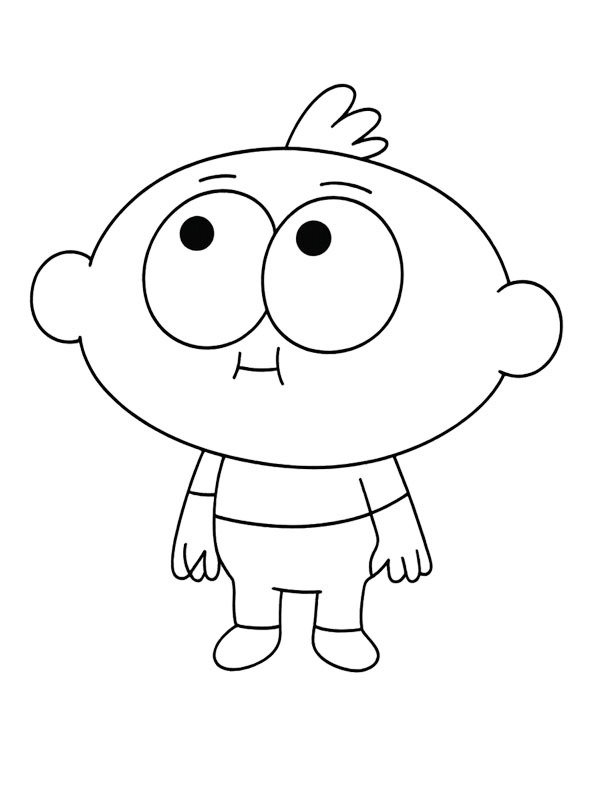 Benny (Big City Greens) Coloring page Benny (Big City Greens) Coloring page