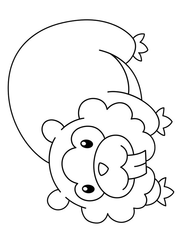 Bidoof (Pok&eacute;mon) Coloring page