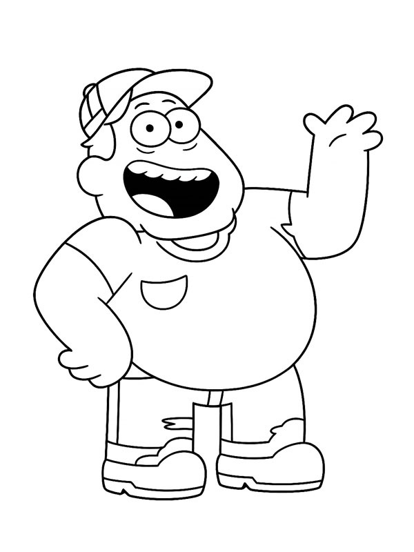 Bill (Big City Greens) Coloring page Bill (Big City Greens) Coloring page