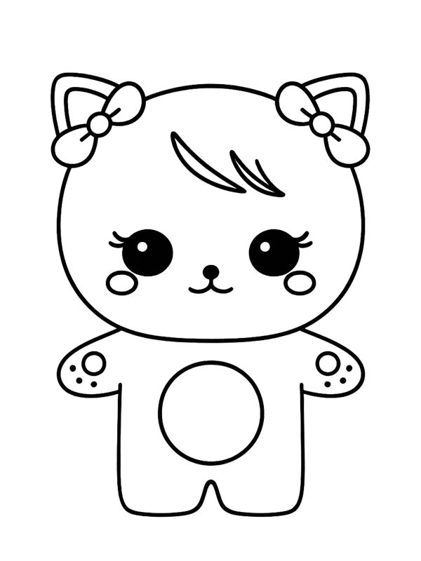 Blackpink Plush Rose Coloring page Blackpink Plush Rose Coloring page