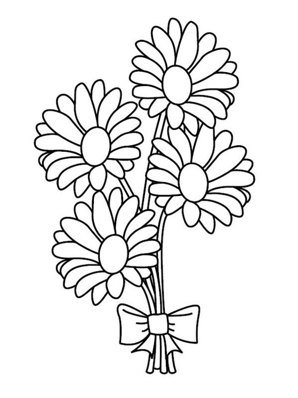 Flowers Coloring page