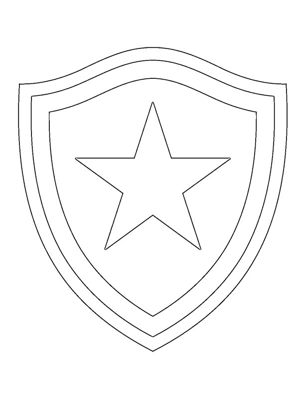 Botafogo FR Coloring page