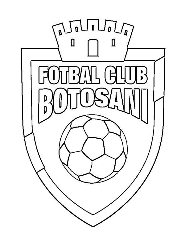 FC Botoșani Coloring page