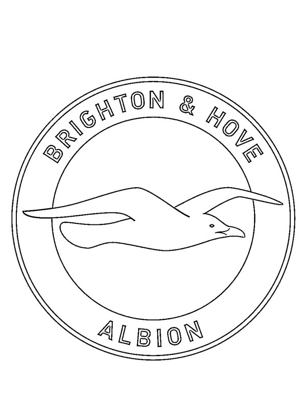 Brighton & Hove Albion FC Coloring page