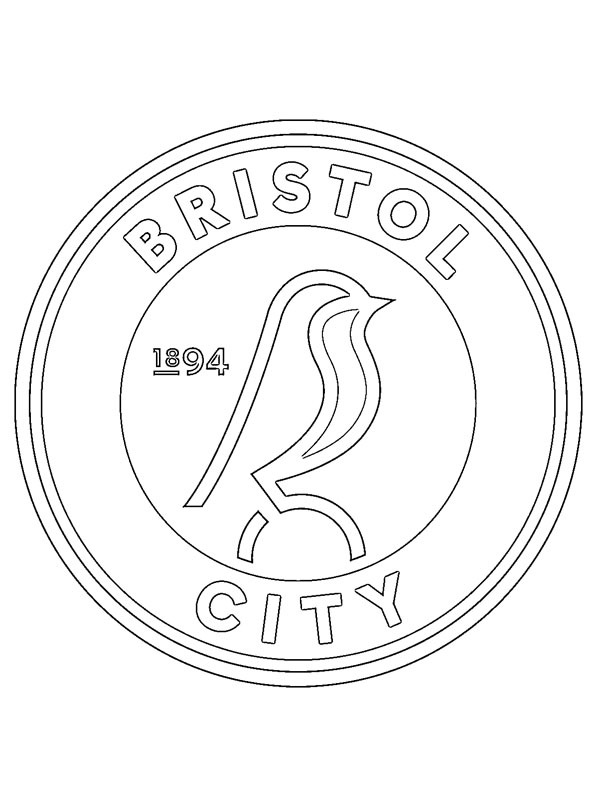 Bristol City FC Coloring page
