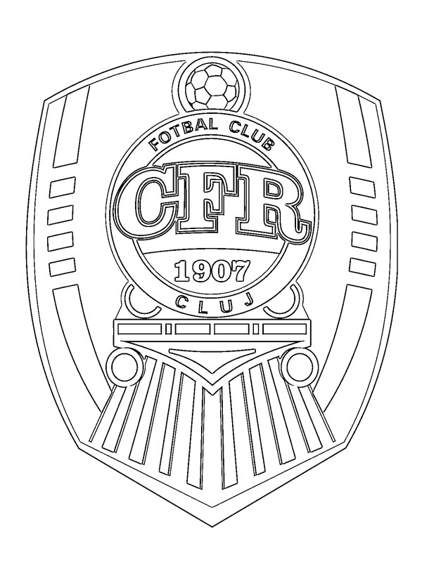CFR Cluj Coloring page
