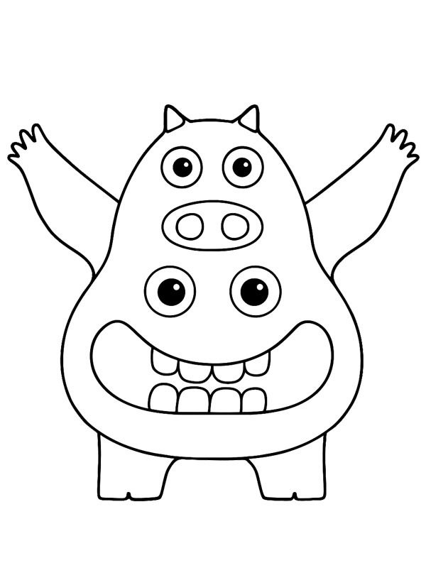 Chef Pigster (Garten of Banban) Coloring page Chef Pigster (Garten of Banban) Coloring page