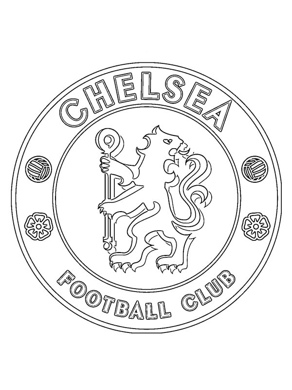 Chelsea FC Coloring page