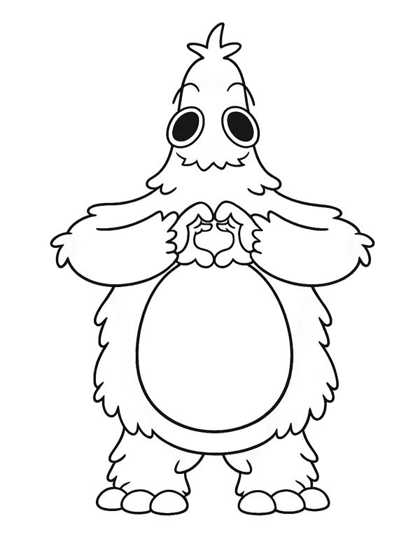 Chum Chompkins Coloring page