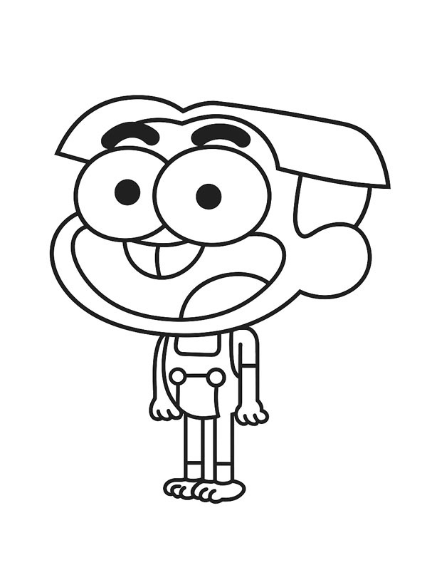 Cricket Green (Big City Greens) Coloring page